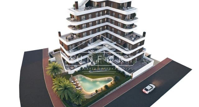 3 chambre Appartement à vendre à Zona Pueblo, Guardamar del Segura avec piscine - 345 000 € (Ref: 9262856)