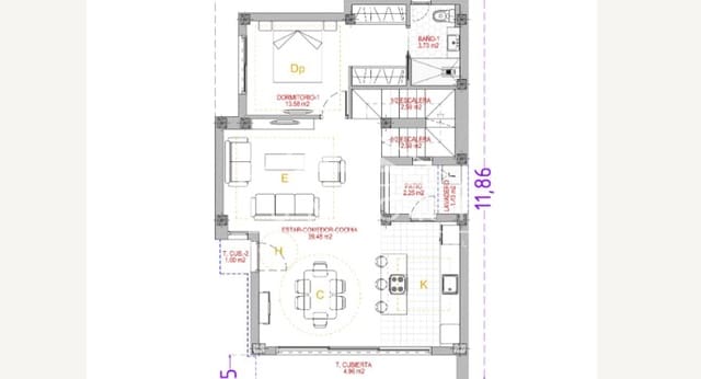 5 sovrum Villa till salu i Balcón de Finestrat - Terra Marina, Finestrat med pool - 805 000 € (Ref: 9263045)