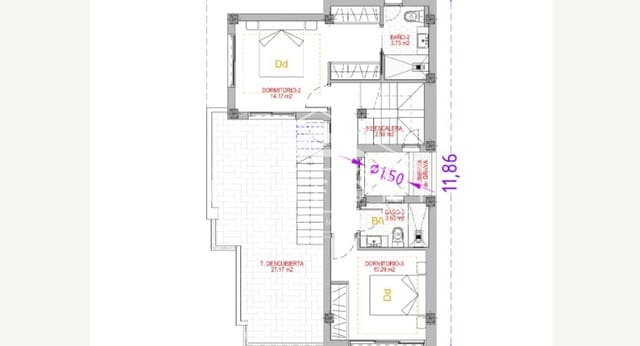 5 sovrum Villa till salu i Balcón de Finestrat - Terra Marina, Finestrat med pool - 805 000 € (Ref: 9263045)