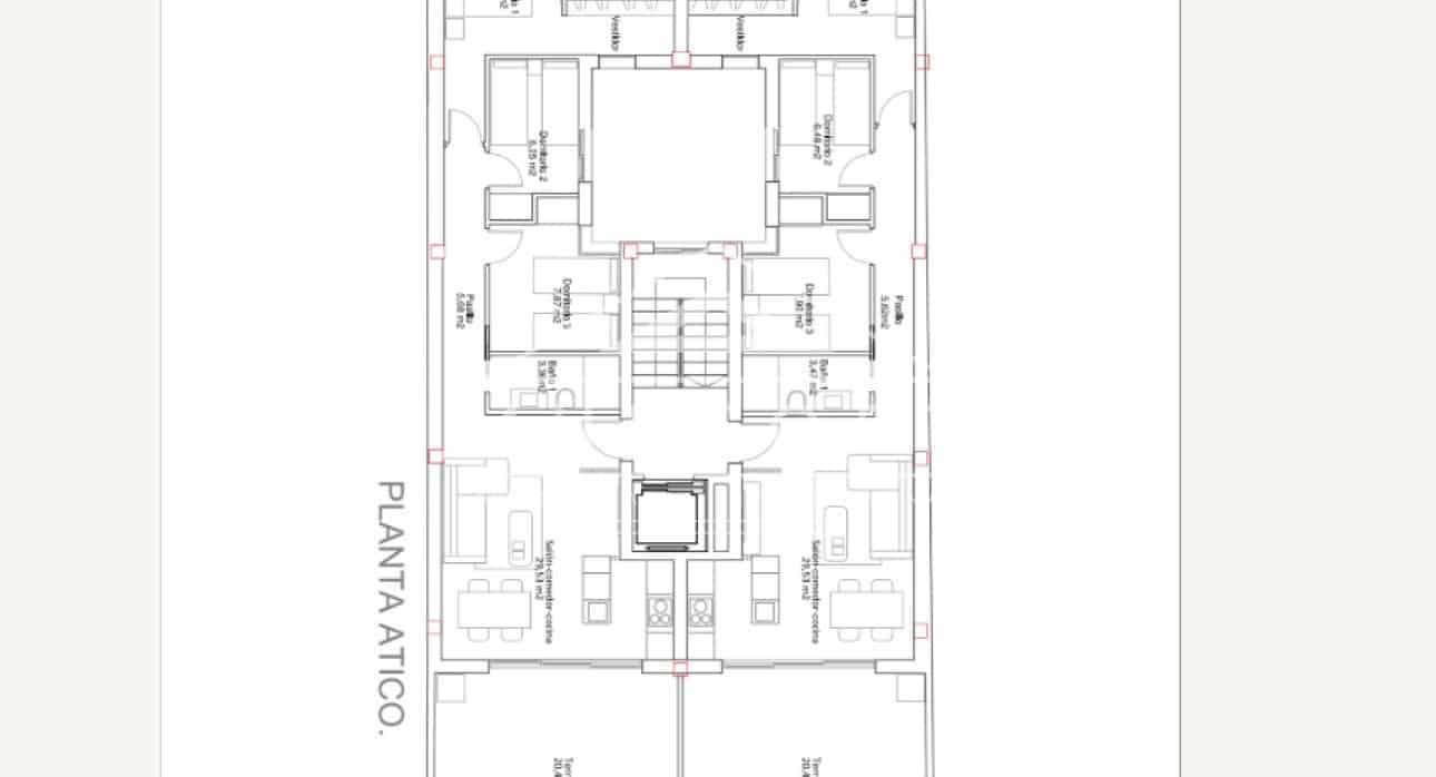 3 slaapkamer Penthouse te koop in Guardamar del Segura - € 349.500 (Ref: 9263046)