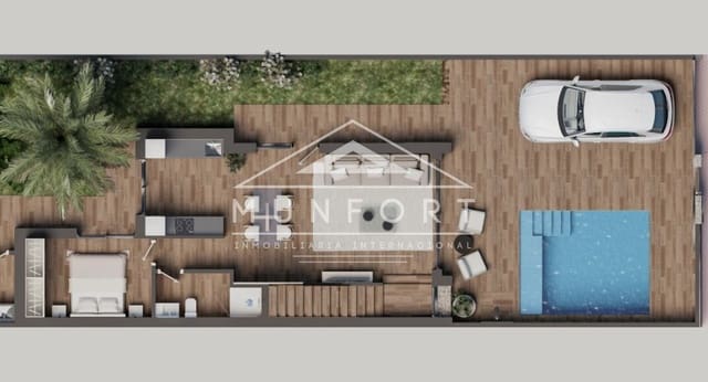 Chalet de 3 habitaciones en San Pedro del Pinatar ciudad, San Pedro del Pinatar en venta con piscina - 479.900 € (Ref: 9270583)