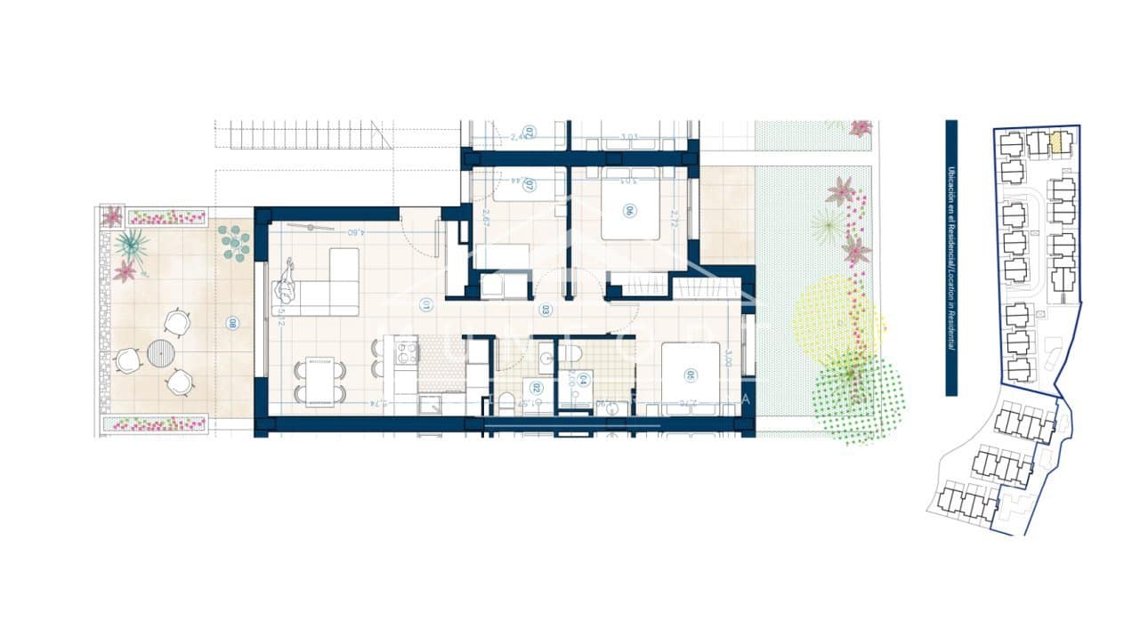 3 soverom Bungalow til salgs i Torrevieja med svømmebasseng - € 289 900 (Ref: 9270587)