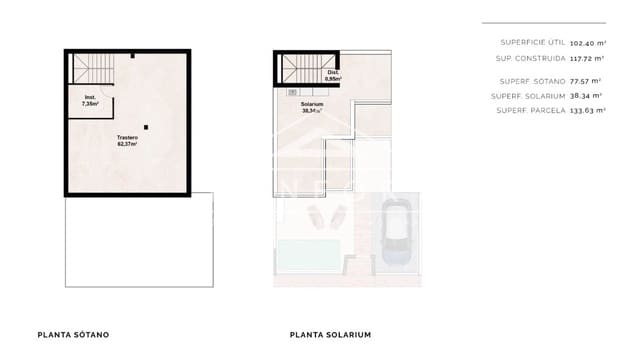 3 Zimmer Villa zu verkaufen in Benijófar mit Pool - 455.000 € (Ref: 9270590)