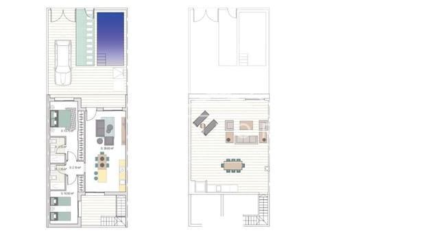 2 bedroom Villa for sale in Santiago de la Ribera, San Javier with pool - € 285,000 (Ref: 9271771)