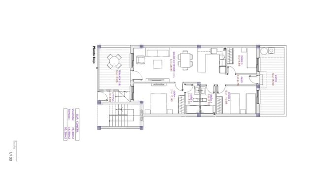 3 bedroom Apartment for sale in La Florida, Orihuela with pool - € 275,000 (Ref: 9274693)