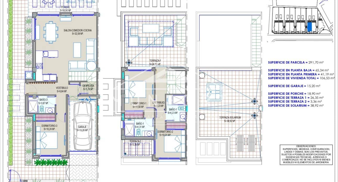 3 soverom Villa til salgs i Los Narejos med svømmebasseng - € 1 390 000 (Ref: 9274701)