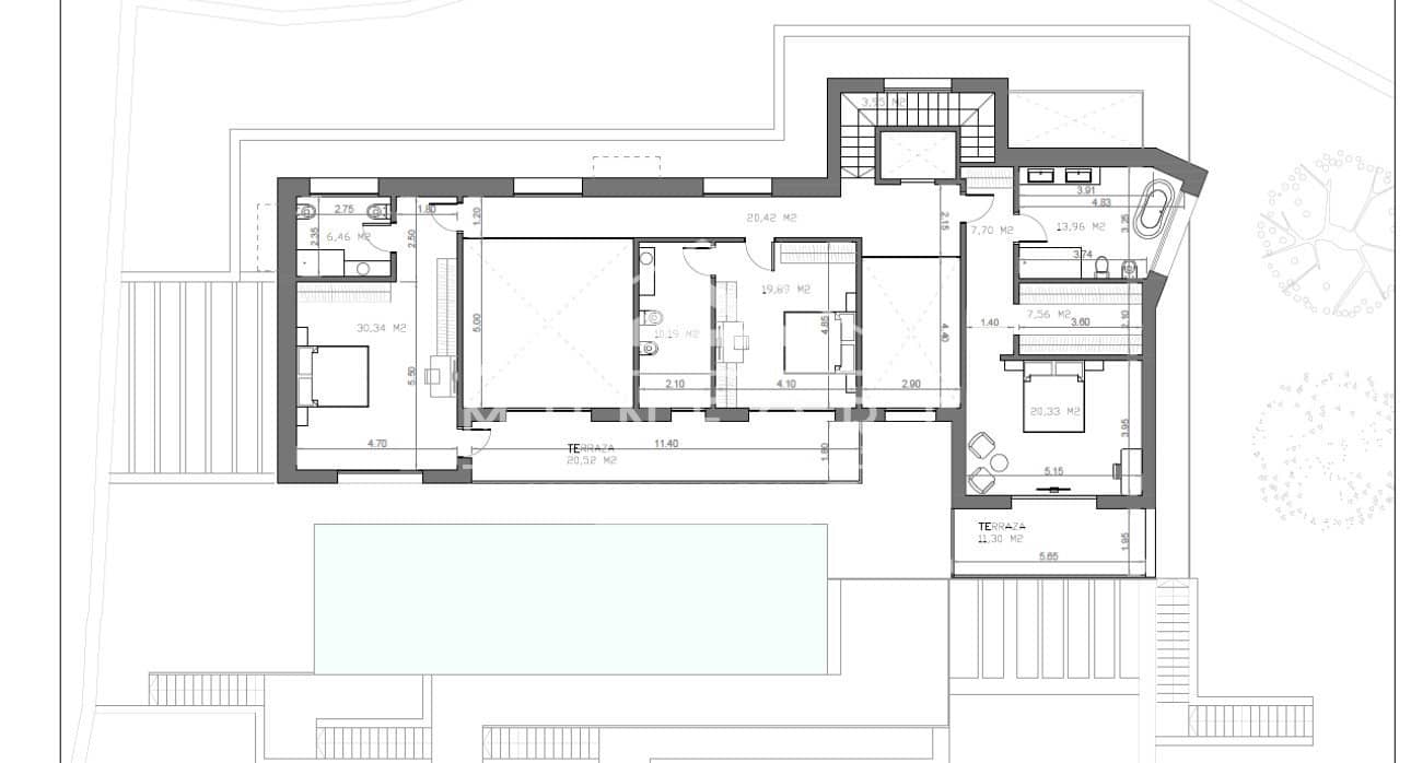 7 soveværelse Villa til salg i Finestrat med swimmingpool - € 3.500.000 (Ref: 9278182)