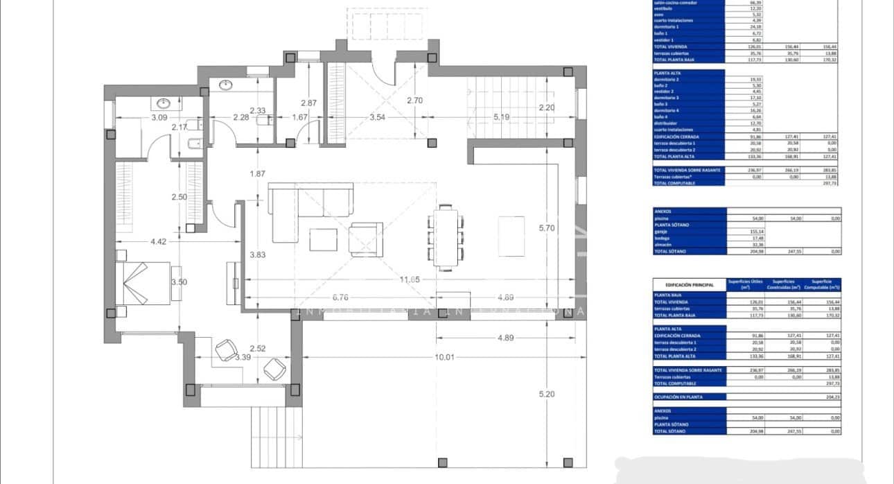 4 makuuhuone Huvila myytävänä paikassa Finestrat mukana uima-altaan - 2 500 000 € (Ref: 9278184)