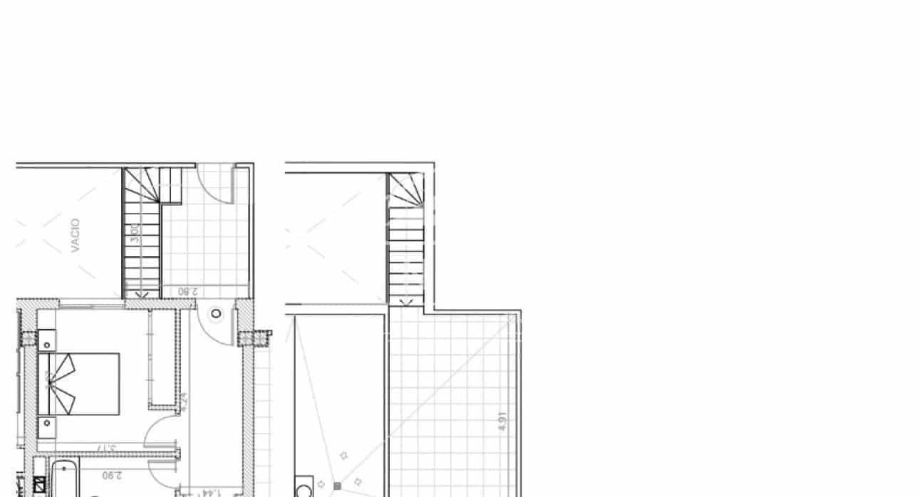 1 soveværelse Penthouse til salg i Orihuela Costa med swimmingpool - € 144.500 (Ref: 9278493)