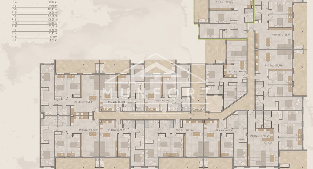 2 slaapkamer Appartement te koop in Torre-Pacheco met zwembad - € 192.000 (Ref: 9278505)