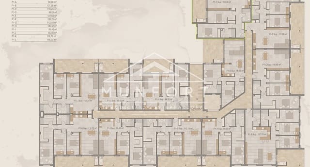 2 slaapkamer Appartement te koop in Torre-Pacheco met zwembad - € 192.000 (Ref: 9278505)