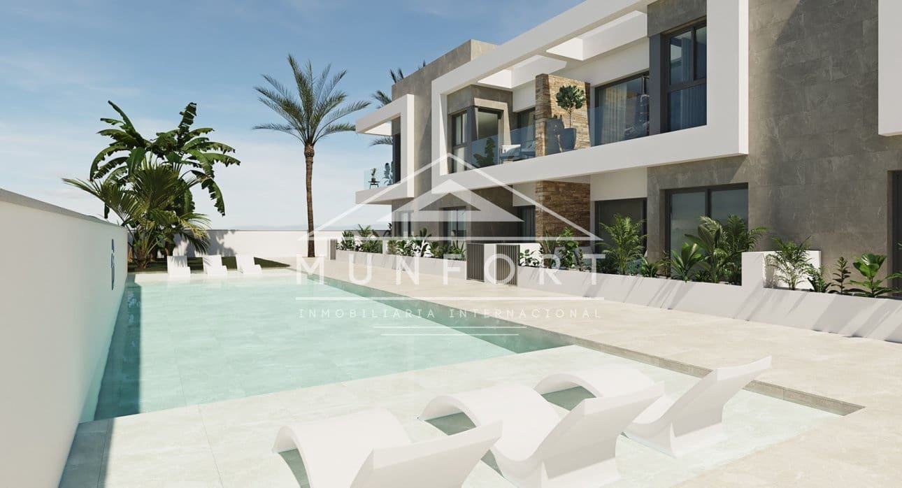 2 soveværelse Bungalow til salg i Pilar de la Horadada med swimmingpool - € 259.900 (Ref: 9278745)