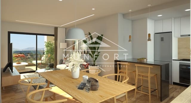 2 chambre Appartement à vendre à Las Lomas de Rame - Bahía Bella, Los Alcázares avec piscine - 255 000 € (Ref: 9279639)