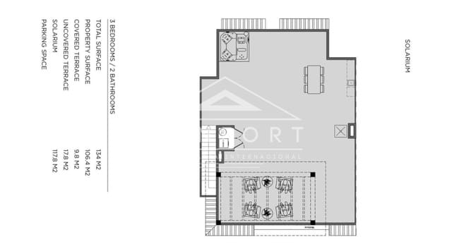 3 slaapkamer Penthouse te koop in Ciudad Quesada, Rojales met zwembad - € 444.500 (Ref: 9279643)