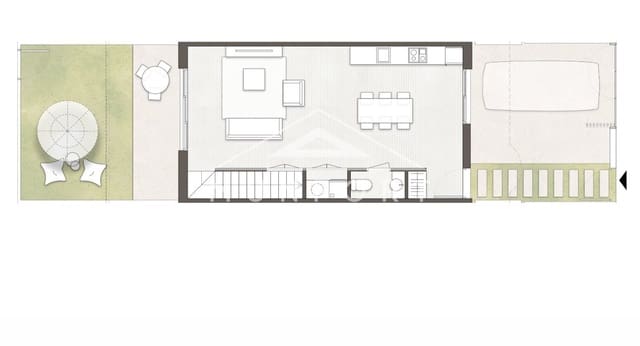 3 chambre Villa/Maison à vendre à Pilar de la Horadada ciudad, Pilar de la Horadada avec piscine - 327 900 € (Ref: 9279663)