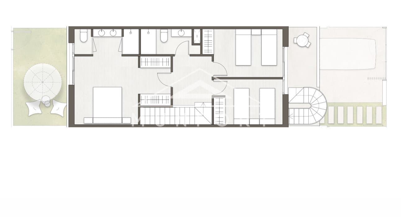 2 slaapkamer Villa te koop in Pilar de la Horadada met zwembad - € 298.900 (Ref: 9279664)