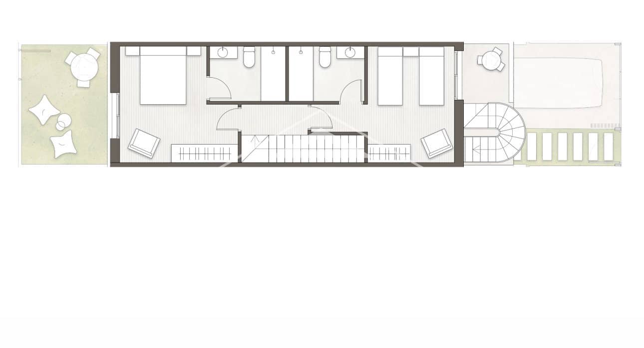 2 slaapkamer Villa te koop in Pilar de la Horadada met zwembad - € 298.900 (Ref: 9279664)