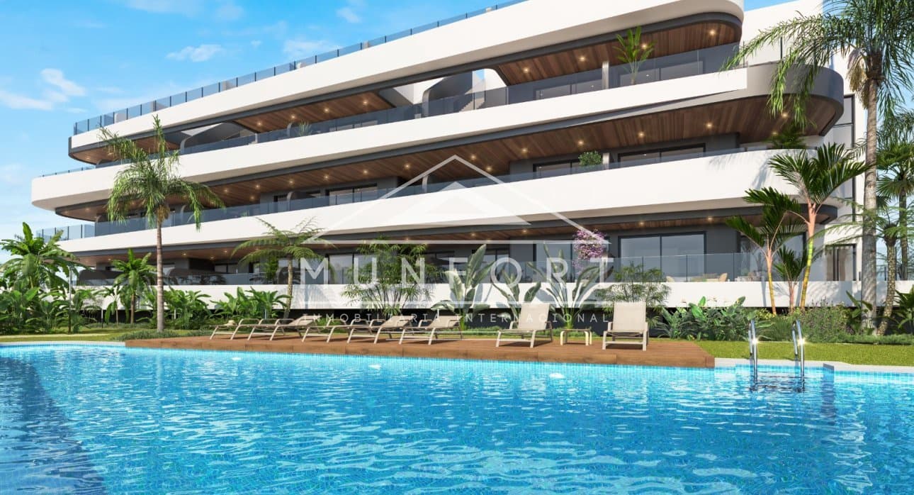 2 Zimmer Apartment zu verkaufen in Los Alcazares mit Pool - 299.000 € (Ref: 9283047)