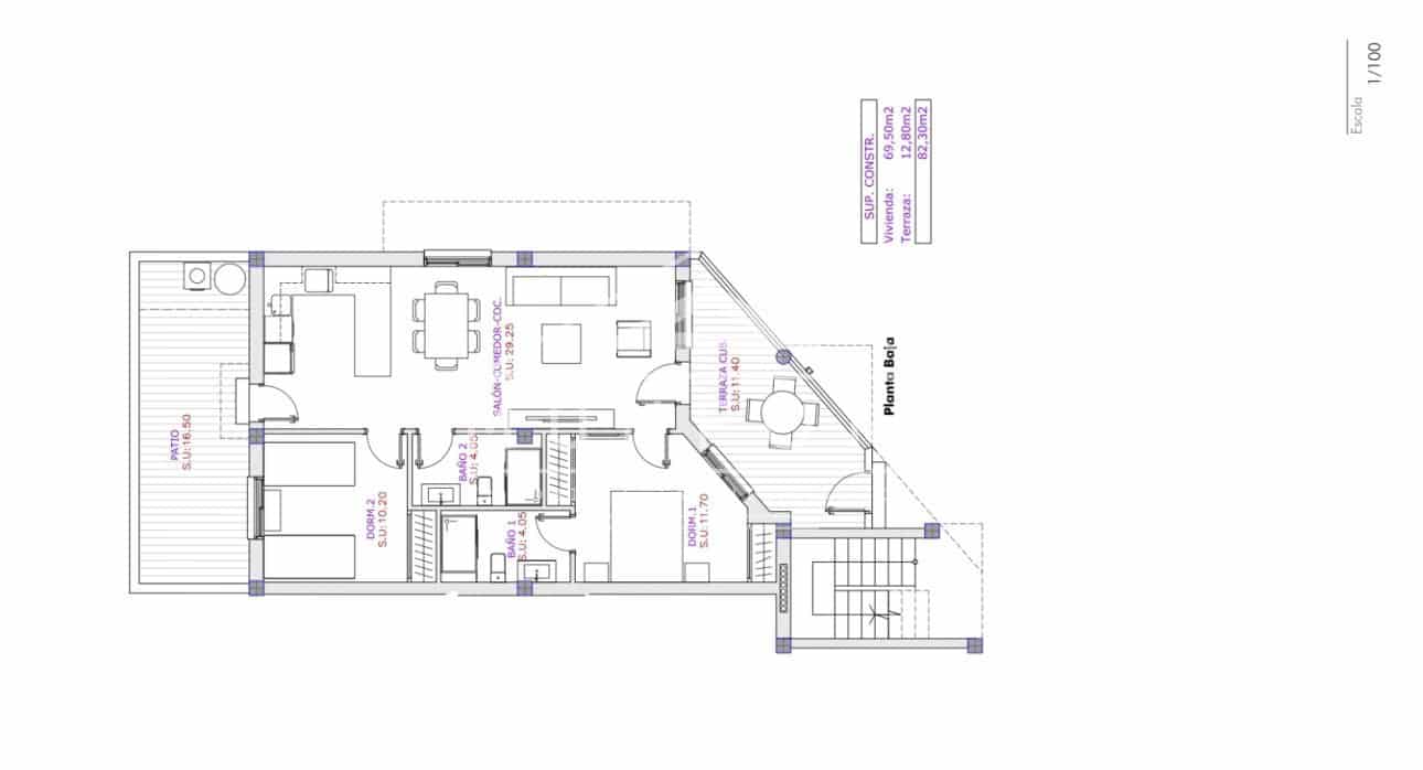 2 slaapkamer Appartement te koop in La Florida met zwembad - € 245.000 (Ref: 9283050)