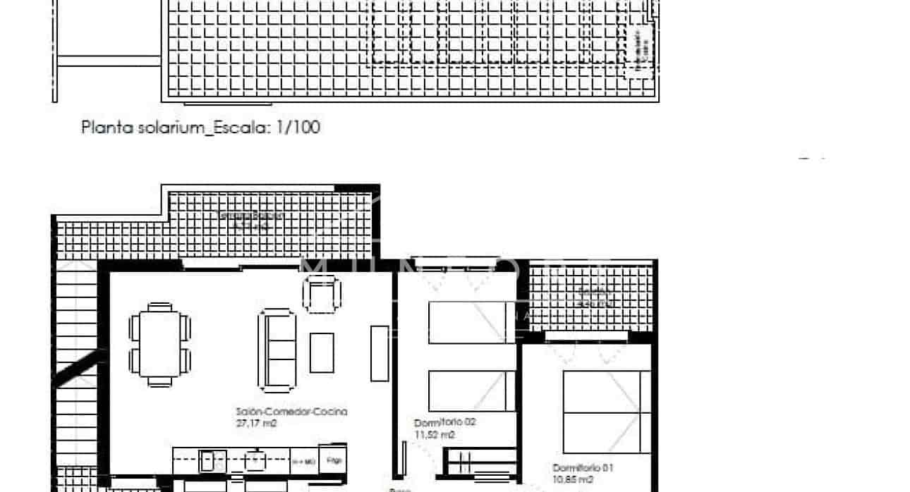 3 quarto Bungalow para venda em Pilar de la Horadada com piscina - 285 000 € (Ref: 9283051)