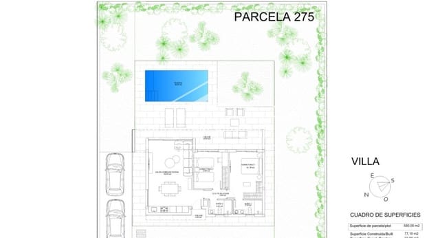 3 slaapkamer Villa te koop in Calasparra met zwembad - € 339.000 (Ref: 9301804)