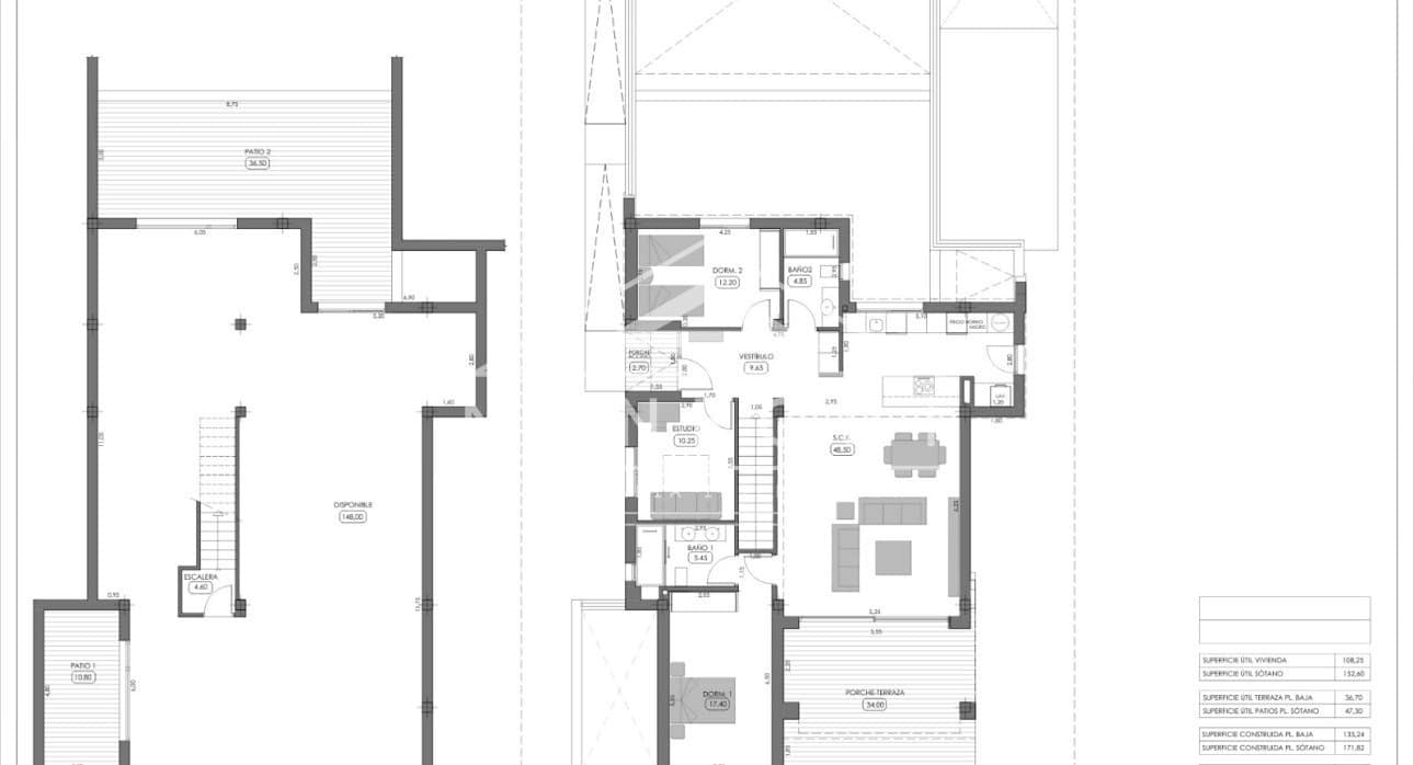 2 soveværelse Bungalow til salg i Algorfa med swimmingpool - € 283.000 (Ref: 9309296)