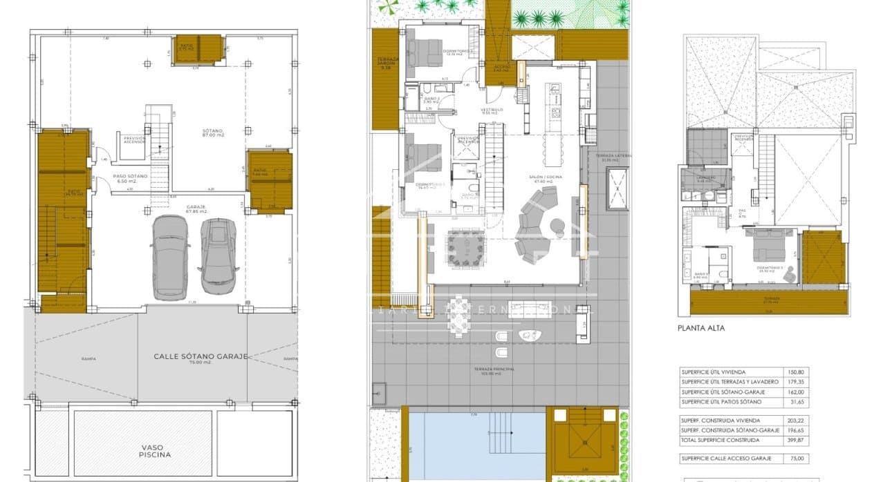 3 bedroom Villa for sale in Algorfa with pool - € 1,450,000 (Ref: 9311970)