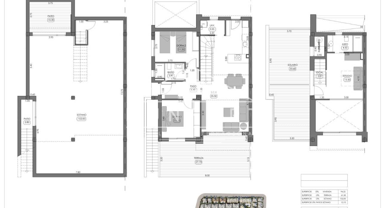 Chalet de 3 habitaciones en Algorfa en venta con piscina - 495.000 € (Ref: 9315238)