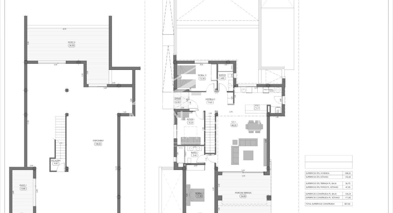3 soveværelse Villa til salg i Algorfa med swimmingpool - € 809.000 (Ref: 9315239)