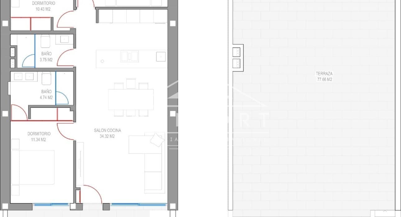 3 Zimmer Bungalow zu verkaufen in Pilar de la Horadada mit Pool - 369.900 € (Ref: 9325539)