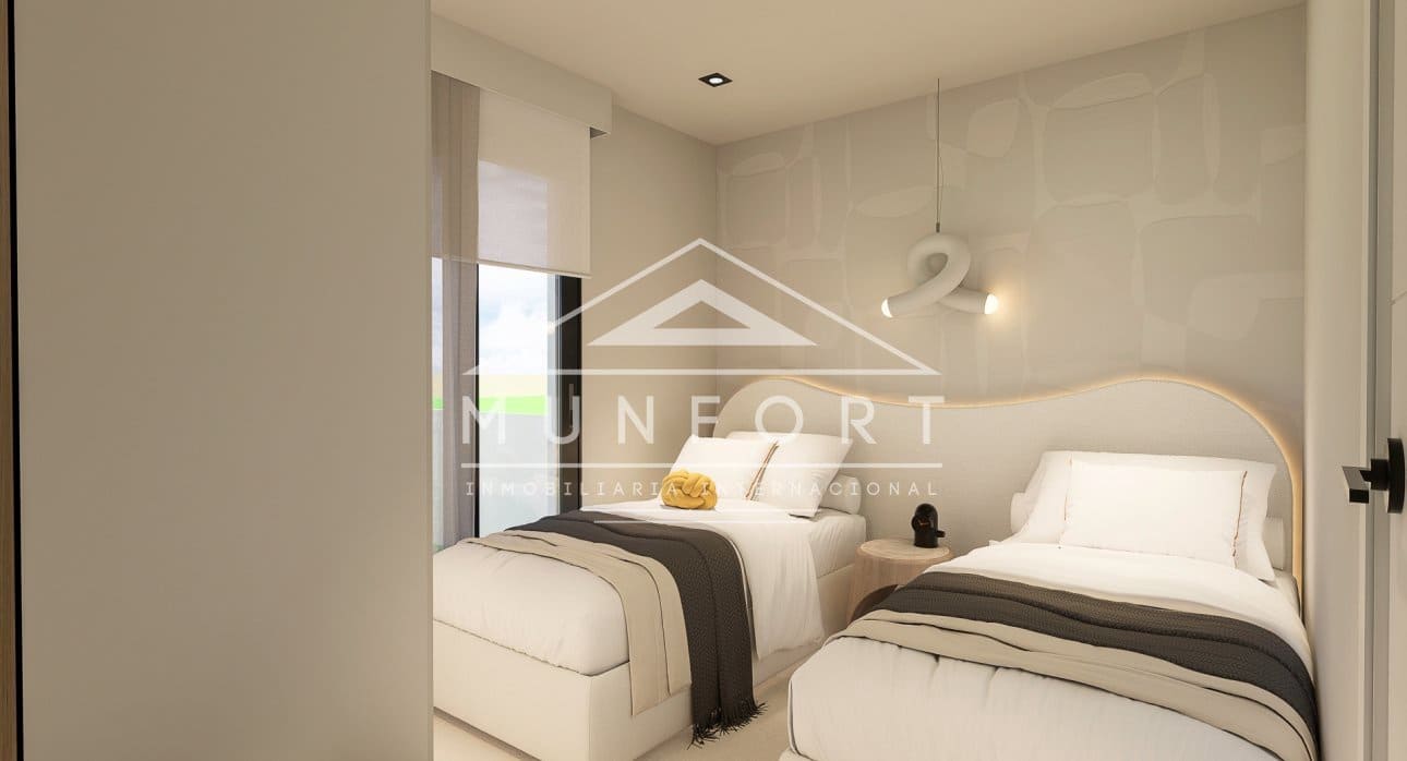 2 quarto Bungalow para venda em Pilar de la Horadada com piscina - 296 000 € (Ref: 9345728)