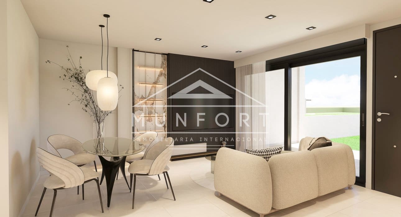 2 quarto Bungalow para venda em Pilar de la Horadada com piscina - 296 000 € (Ref: 9345728)