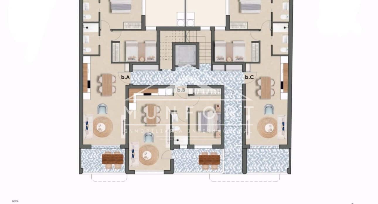 2 slaapkamer Appartement te koop in Torre de la Horadada met zwembad - € 275.900 (Ref: 9379528)