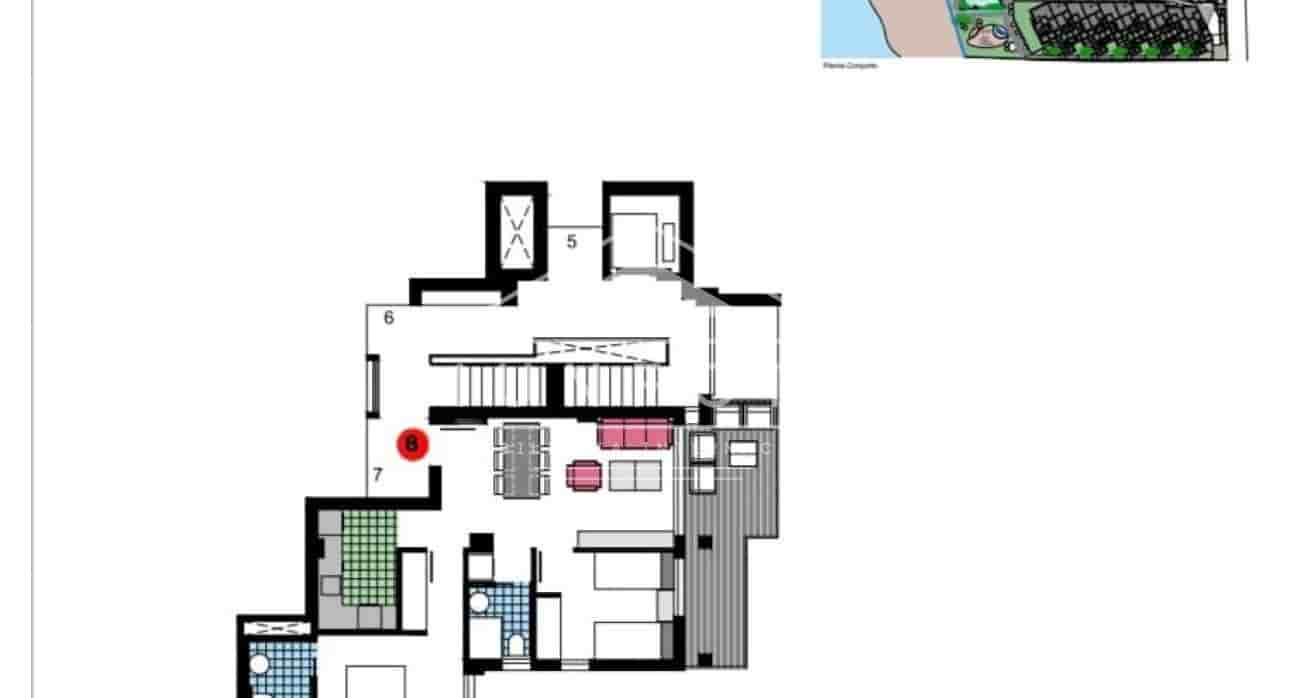 2 makuuhuone Huoneisto myytävänä paikassa Denia mukana uima-altaan - 355 000 € (Ref: 9401790)