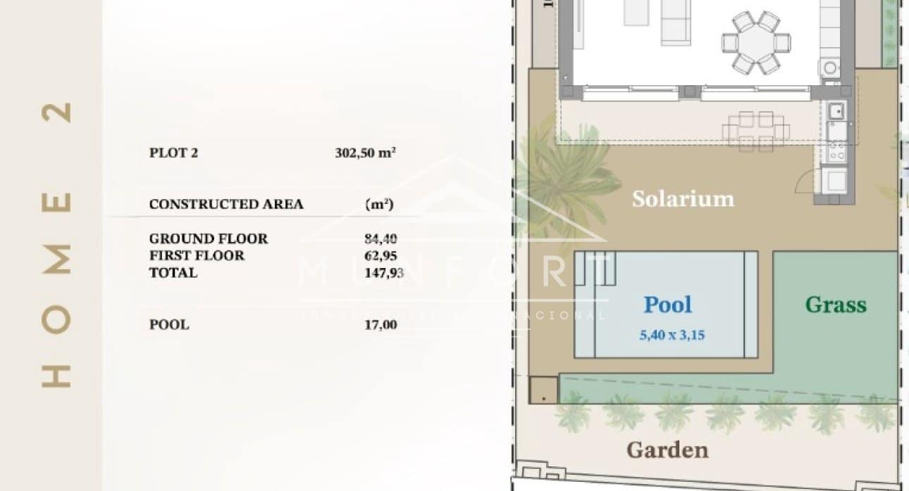 3 slaapkamer Huis te koop in Santiago de la Ribera met zwembad - € 585.000 (Ref: 9402635)