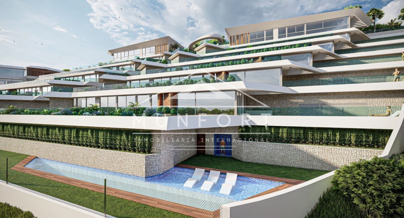 3 sypialnia Apartament na sprzedaż w Calpe / Calp z basenem - 1 200 000 € (Ref: 9412714)