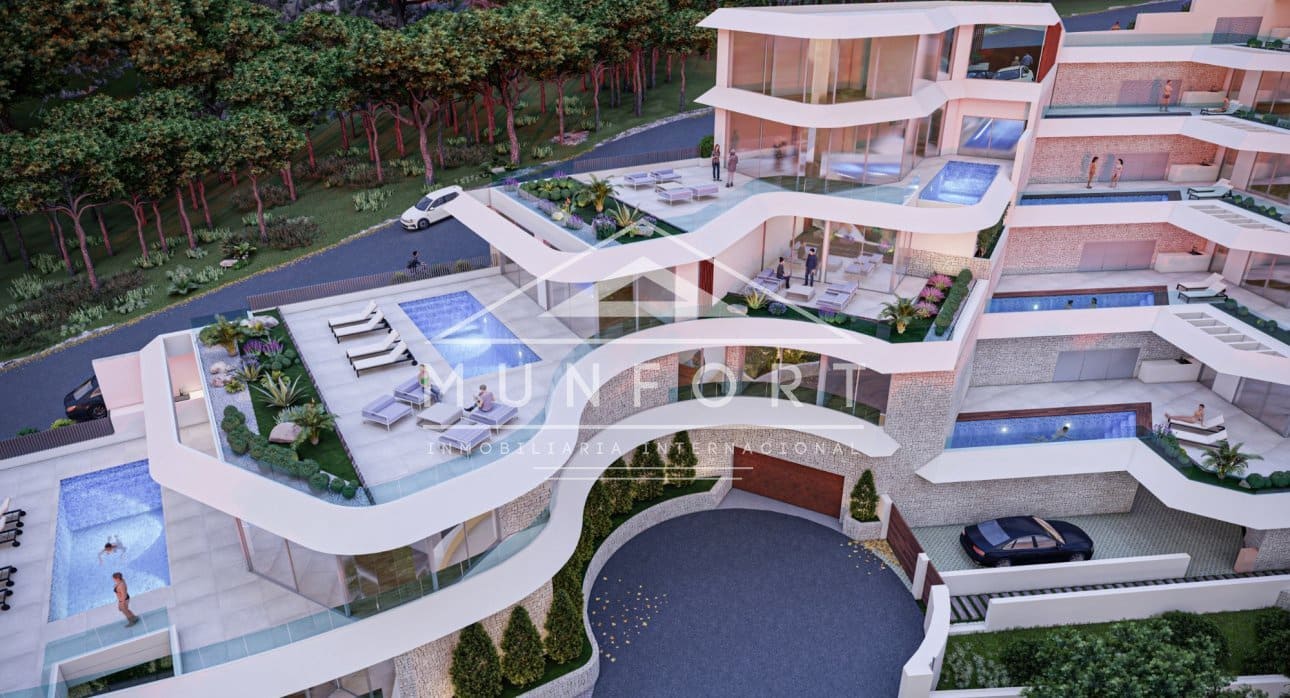 3 sypialnia Apartament na sprzedaż w Calpe / Calp z basenem - 1 200 000 € (Ref: 9412714)