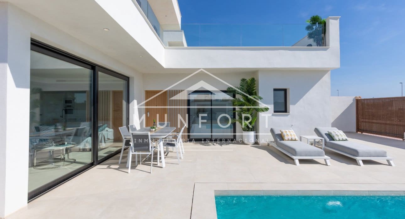 3 chambre Maison de Ville à vendre à Santiago de la Ribera avec piscine - 475 000 € (Ref: 9420076)