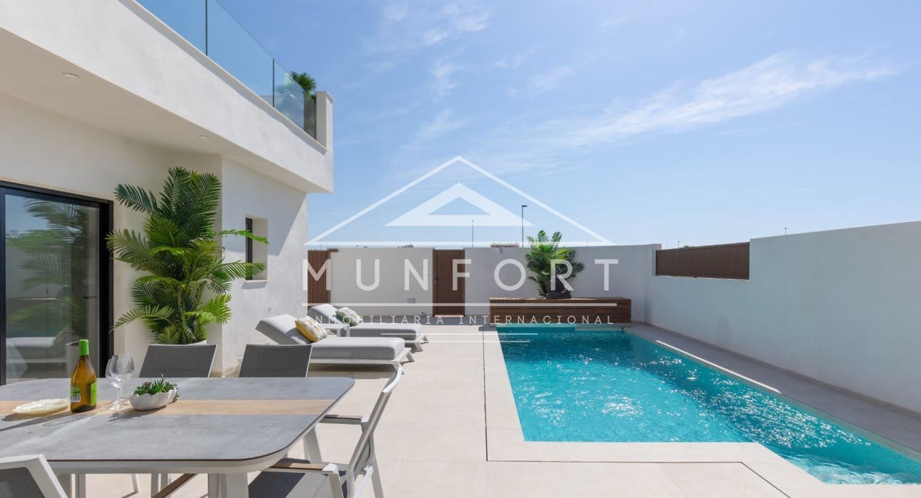 3 chambre Maison de Ville à vendre à Santiago de la Ribera avec piscine - 475 000 € (Ref: 9420076)