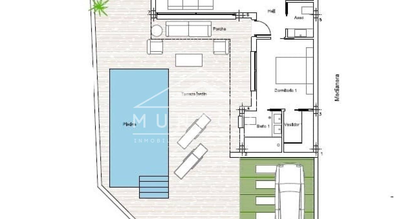 3 chambre Maison de Ville à vendre à Santiago de la Ribera avec piscine - 475 000 € (Ref: 9420076)