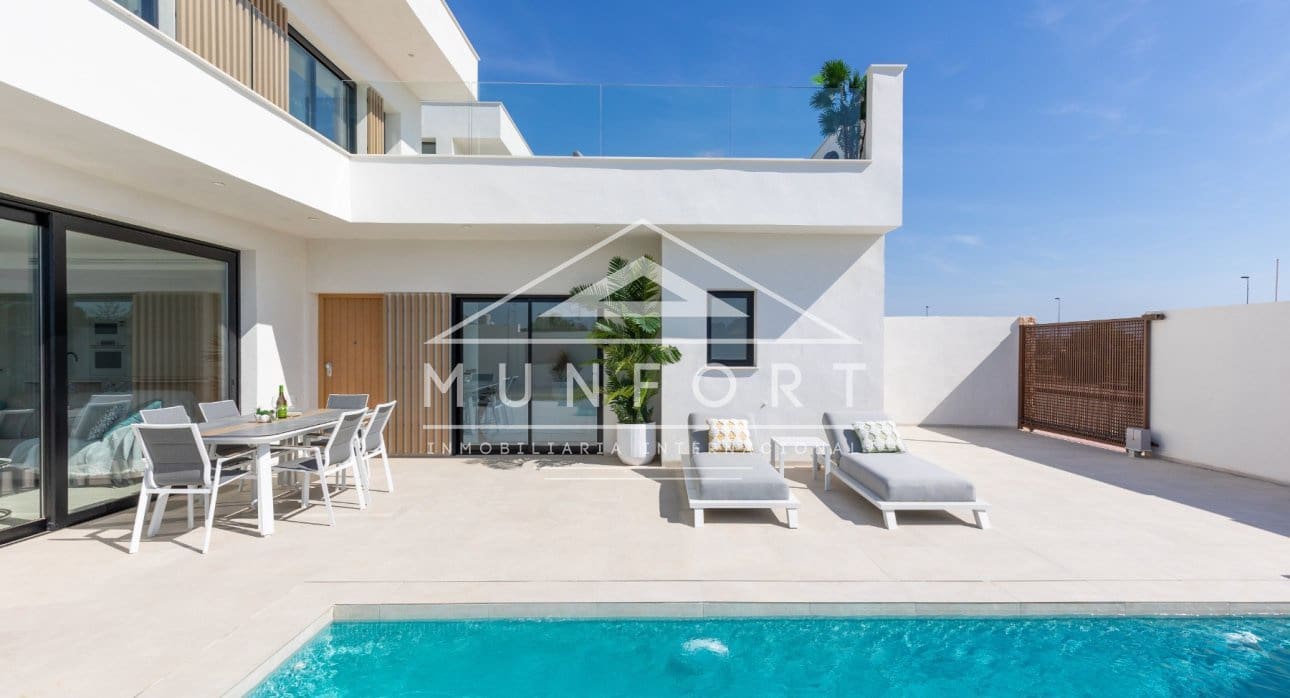 3 chambre Maison de Ville à vendre à Santiago de la Ribera avec piscine - 475 000 € (Ref: 9420076)