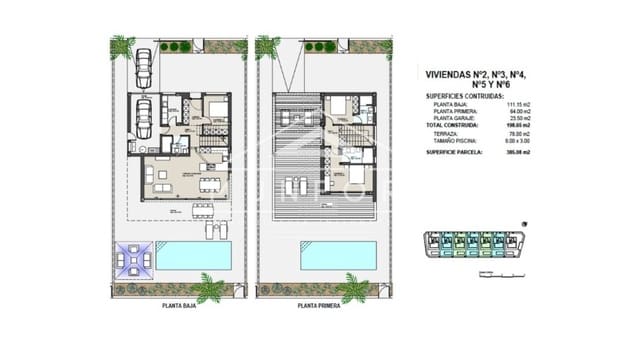 3 Zimmer Villa zu verkaufen in Roldan, Torre-Pacheco mit Pool - 995.000 € (Ref: 9428191)