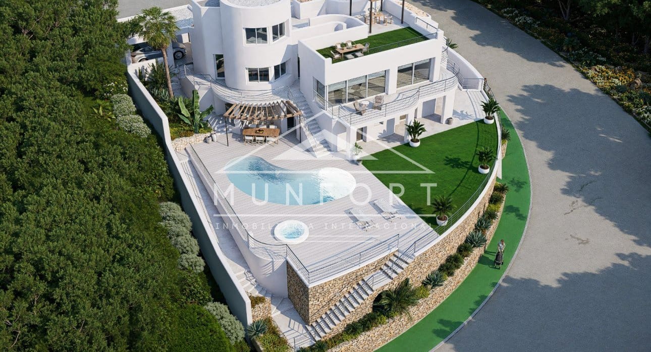 4 bedroom Villa for sale in Altea with pool - € 2,190,000 (Ref: 9436318)
