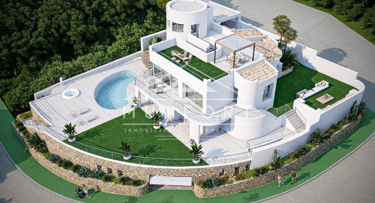 4 bedroom Villa for sale in Altea with pool - € 2,190,000 (Ref: 9436318)