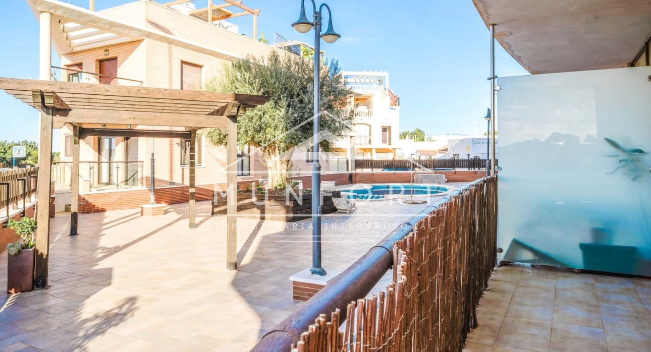 3 sypialnia Apartament na sprzedaż w Santiago de la Ribera z basenem - 179 900 € (Ref: 9459756)