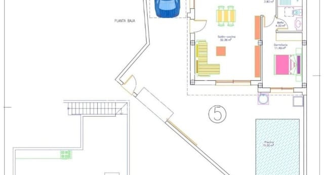 3 Zimmer Villa zu verkaufen in Balsicas, Torre-Pacheco mit Pool - 314.900 € (Ref: 9460645)