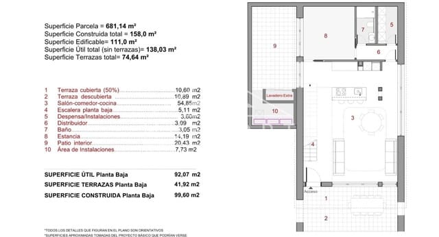 3 chambre Villa/Maison à vendre à Golf Bahía, Finestrat avec piscine - 760 000 € (Ref: 9464895)