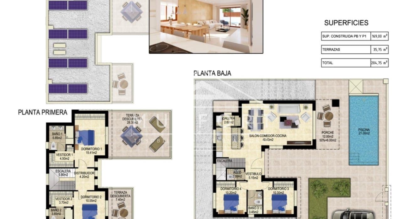 4 quarto Moradia para venda em Orihuela com piscina - 649 000 € (Ref: 9464987)