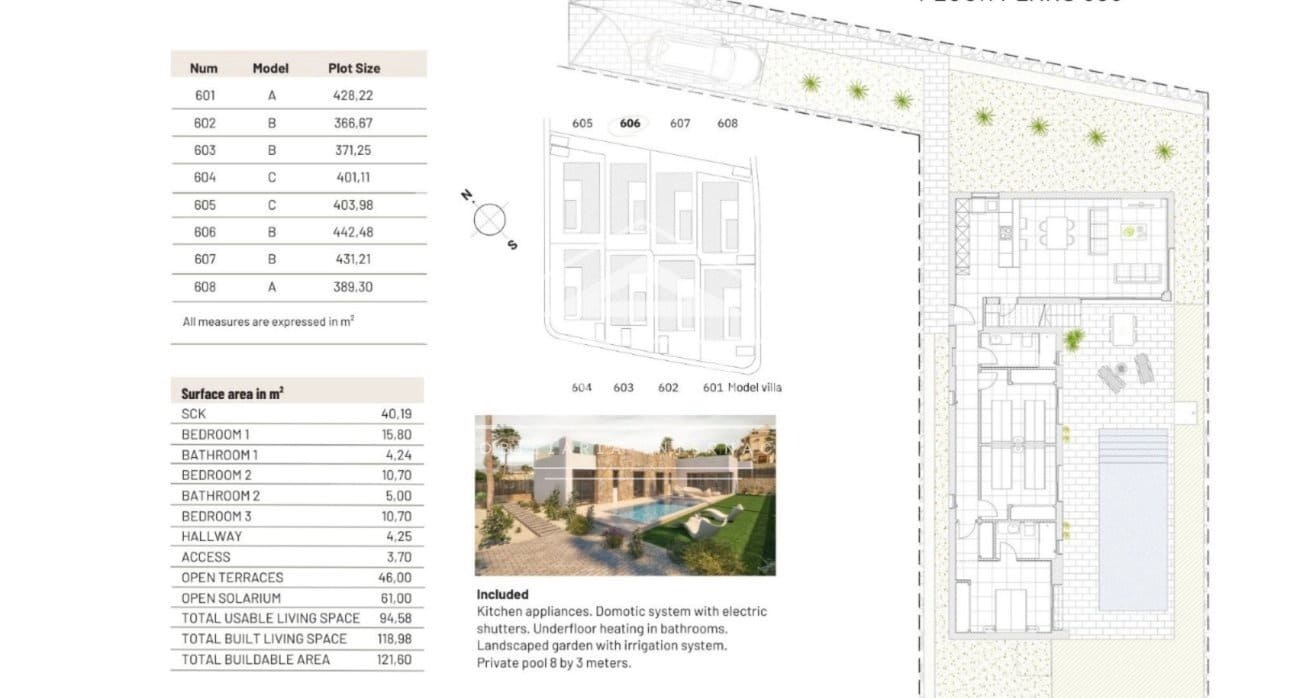 3 bedroom Villa for sale in Algorfa with pool - € 579,000 (Ref: 9467638)