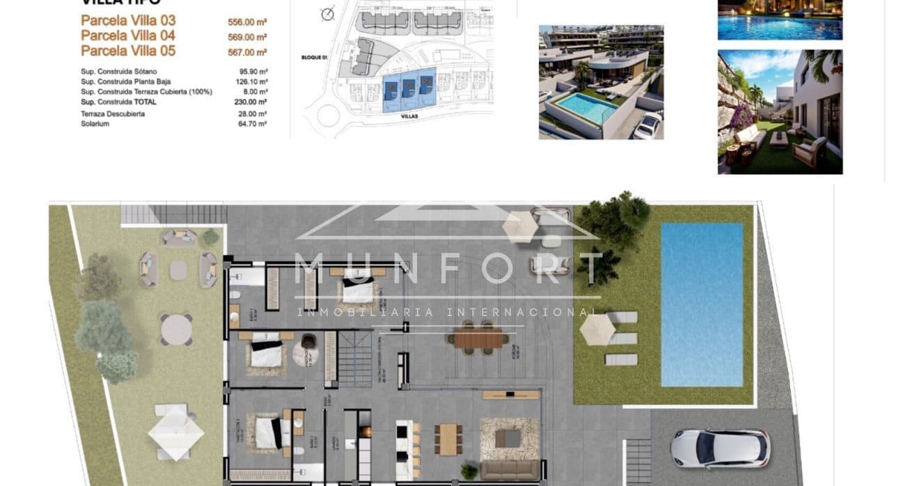 4 bedroom Villa for sale in Finestrat with pool - € 699,000 (Ref: 9487212)